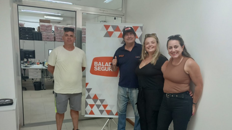 Feij&oacute;, Michele e Fernanda: representantes do munic&iacute;pio de Rio Grande